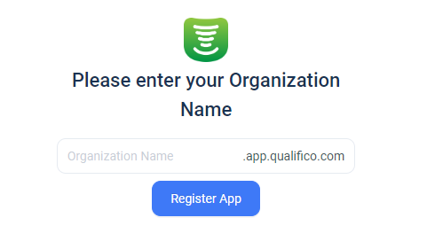enter org name